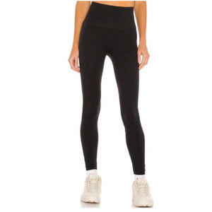 SPANX Look at Me Now Seamless Leggings S Very Black Shapewear Comfy Stretch